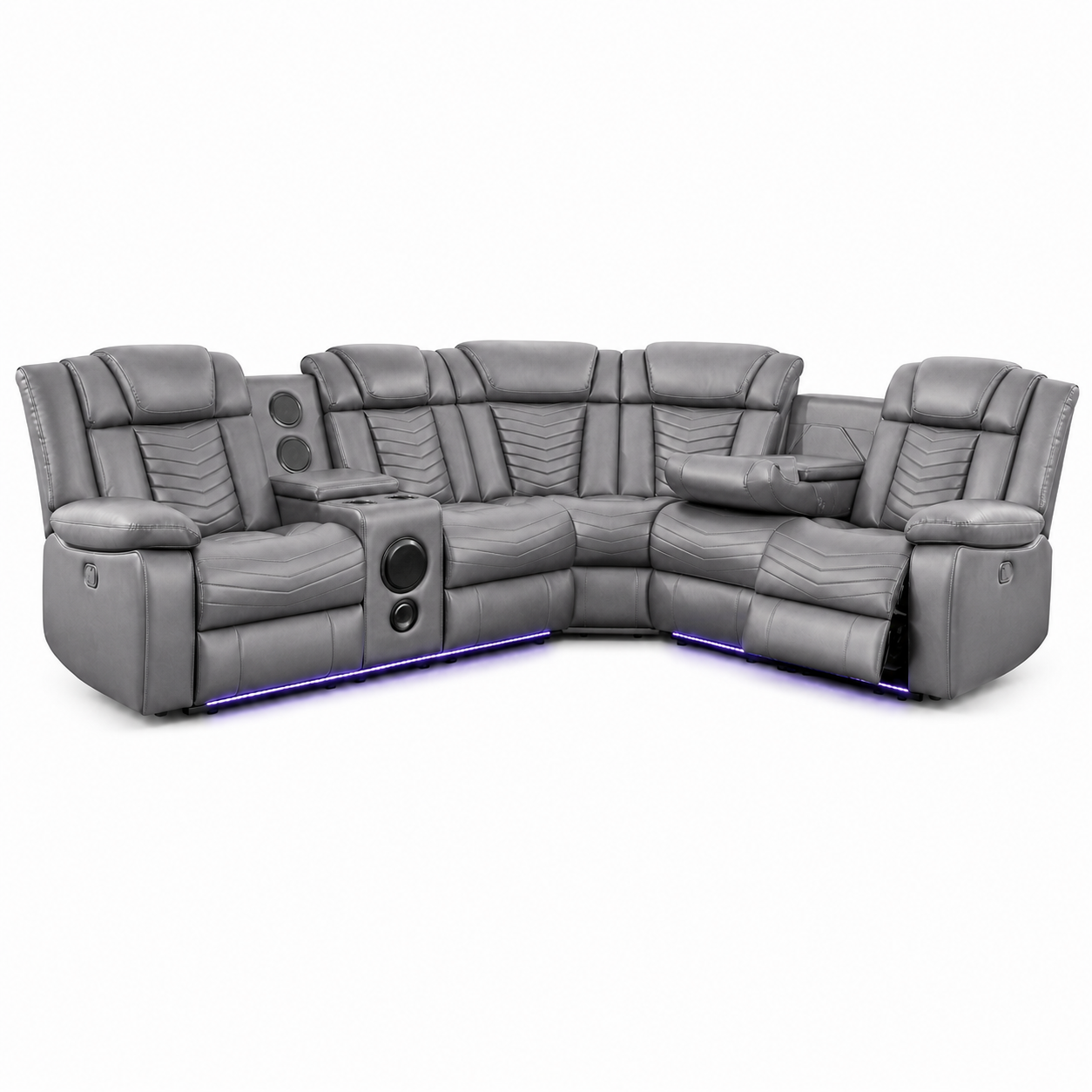 Michigan Fabric Corner Sofa