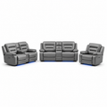 Savilla Leather Suite