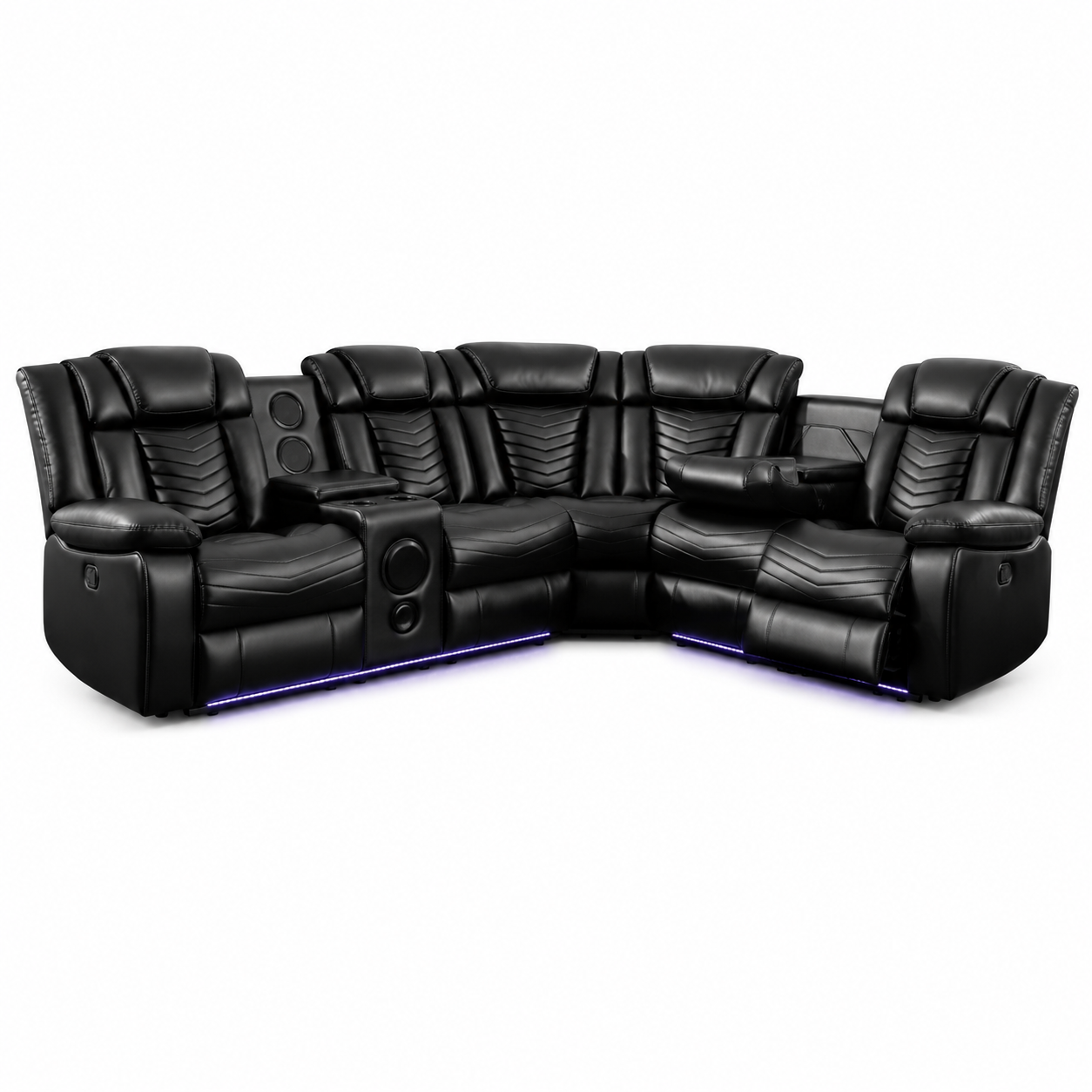 Michigan Fabric Corner Sofa