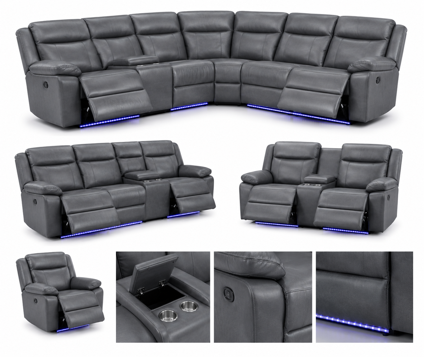 Sara Leather Suite